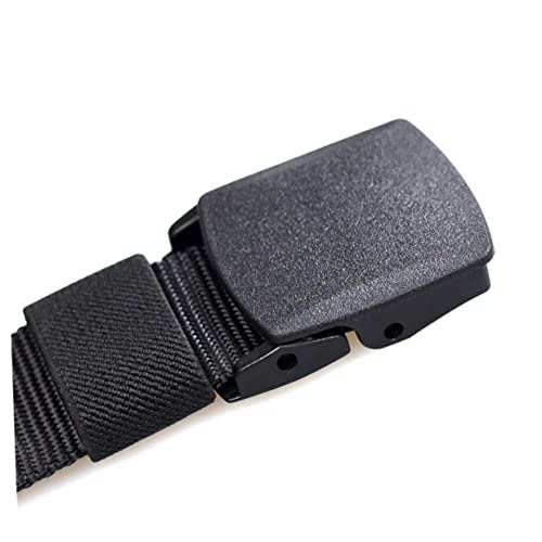 Adjustable Quick Drying Belt Canvas Plastic Buckle for Men Tactical Outdoor Use