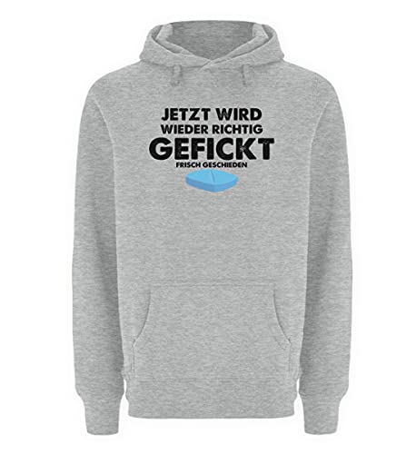 Sweat à capuche ample Gris Heather Sport XXXL pour éviter les vêtements serrés