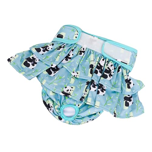 Generic Pañales para Perros Lavables, Pañales Menstruales de Perros Hembra Suaves y Fáciles de Limpiar a Prueba de Fuga Ajustables para Mascotas para Interiores Al Aire Libre (XL)
