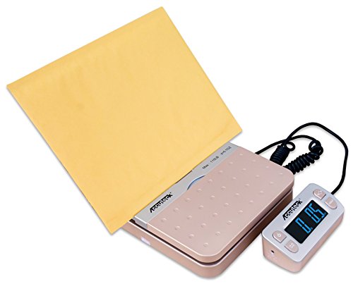 Accuteck Shippro W-8580 110Lbs X 0.1 Oz Gold Digital Shipping Postal Scale, Limited Edition (W-8580-110 Gold) #TOP4