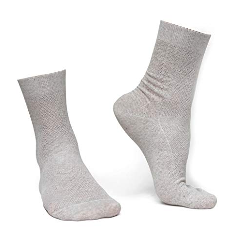 Ecotanic All-natural Linen Socks Unisex, XL, 3 pairs
