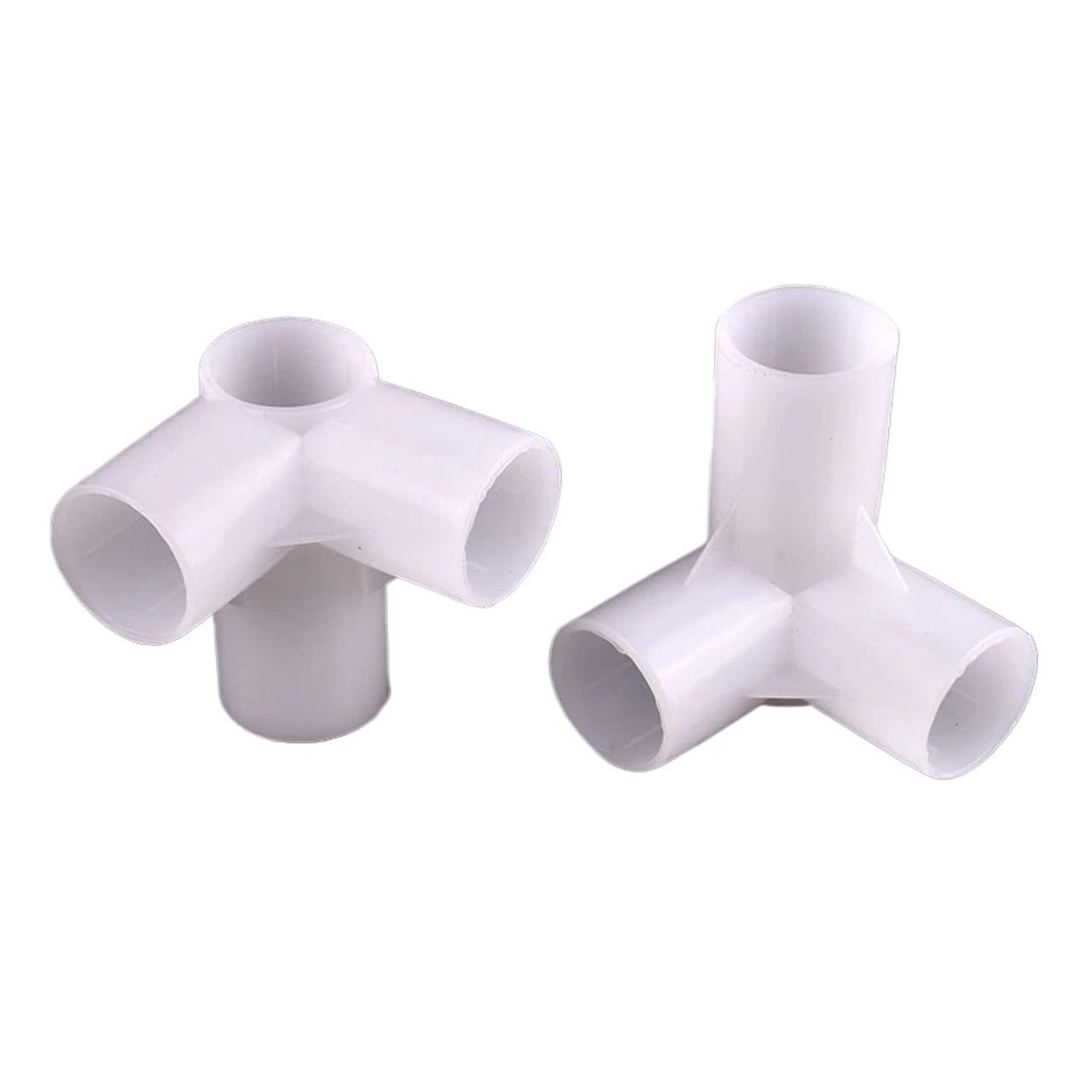 2~10 Pezzi 12~25 mm Croce 3D Tridimensionale connettore irrigazione Tubo di irrigazione Acqua Giunto a 4 Vie Giardino Fai da Te mensola Tubo raccordi(Inner Dia 25mm,5Pcs)