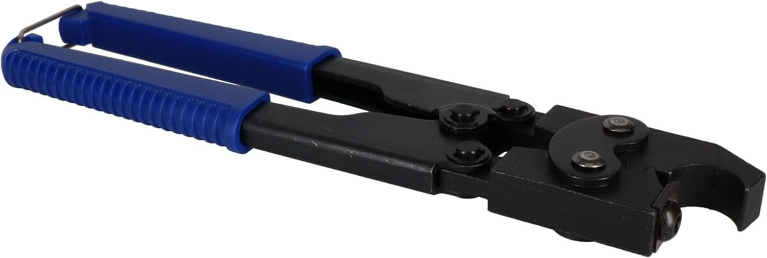 Waterline 1/2" Pex Ring Crimp Removal Tool - Pro Cutter with Powerful Grip, Stainless Steel | Non-Damaging Remover | Plumbing Copper Band Disconnect