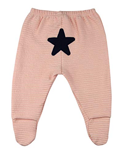 Conjunto Bebê Plush, Suedine Estampado Estrelinhas e Malha Gappy Coelhinho - Marinho M