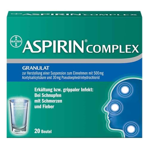 ASPIRIN Complex Btl.m.Gran.z.Herst.e.Susp.z.Einn. 20 St