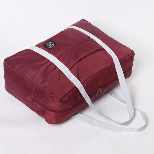 Travel Bag 20 Packes Carry on Luggage Foldable Duffel Bags Sports Gym Bag Weekender Overnight Bags Water Resistant Nylon Travel Duffel for Men Women (5 Colors)4