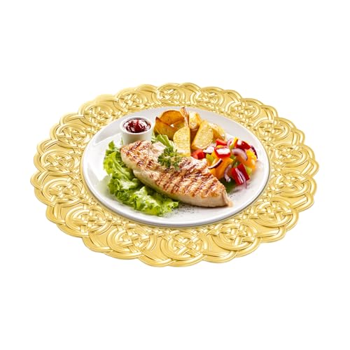 100 PCS Charger Plates Set, 13