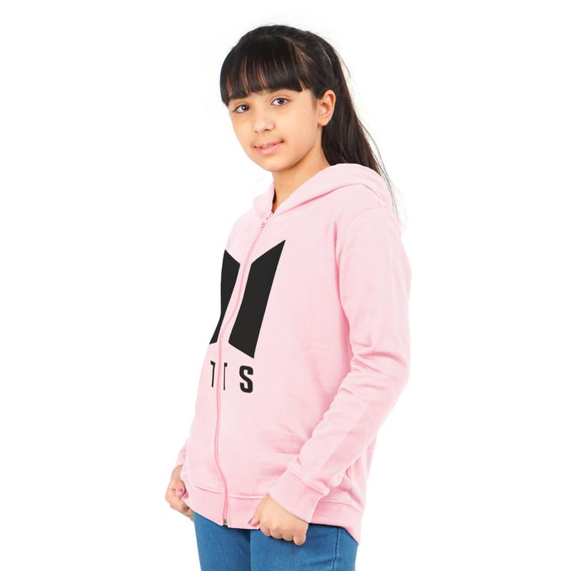 Image of ARIEL Girls Cotton Hooded Sweatshirt(Pack of 1)