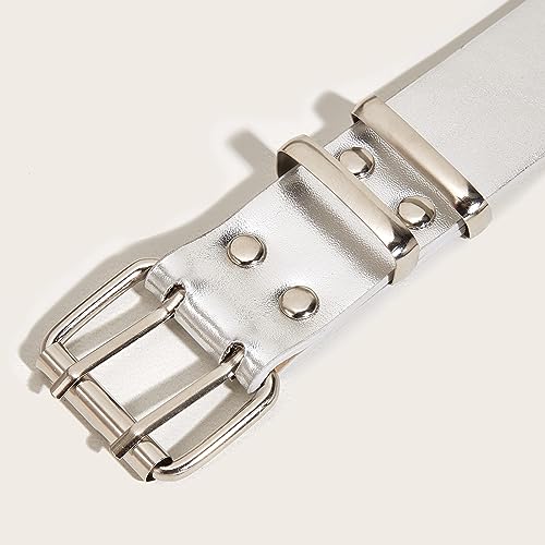 Casual Pin Buckle Belt For Women Double-Breasted Waist Belt Star Rivet Studded Belt For Teens Girls Female Cowboy Belt2