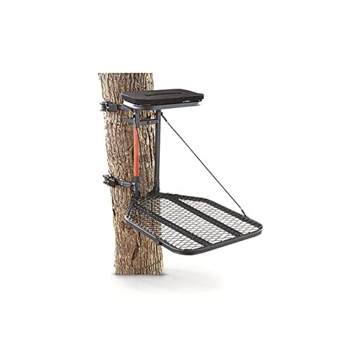 Guide Gear Hang On Tree Stand for Hunting with Seat and Foot Platform, Deer Hunting Accessories
