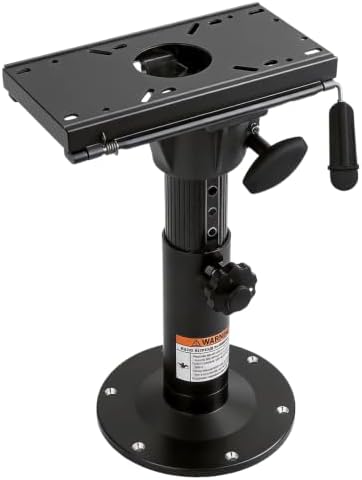 Adjustable Boat Seat Pedestal Height Locking Bases with Slide and...