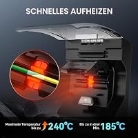 SUNLU Filamentverbinder, offizieller Filament-Spleißer mit 200 PTFE-Hülsen für 3D-Drucker-Filament, 1,75 mm, Filament-Verbindungsstück, schnelles Aufheizen bis zu 240 °C, kompatibel mit PLA, PETG, – Ansicht 3