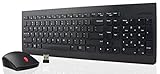 lenovo qwerty keypad Farbe: Schwarz LENOVO Essential Wireless Keyboard and Mouse Combo - German