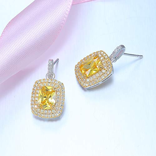 Boucles d'oreilles citrine pour illuminer un teint terne lors des fêtes