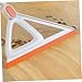 WOFASHPURET Silicone Floor Squeegee Broom Scraper Multi-Functional Floor Cleaning Tool for Home and Garage Adjustable Handle for Tile and Shower Surfaces