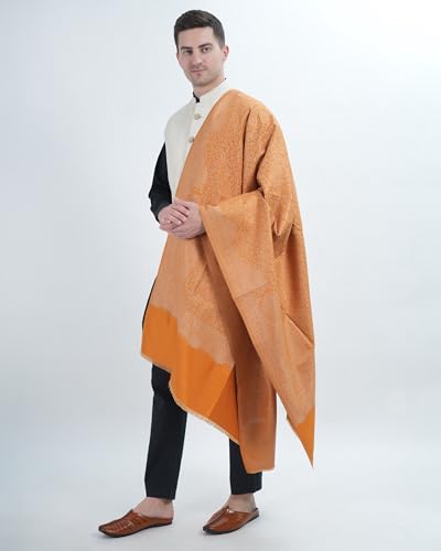 Image of Men's Kashmiri Wool Jamawar Shawl