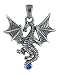 YTC Summit New Blue Tatsu Dragon Pendant Collectible Accessory Serpent Necklace