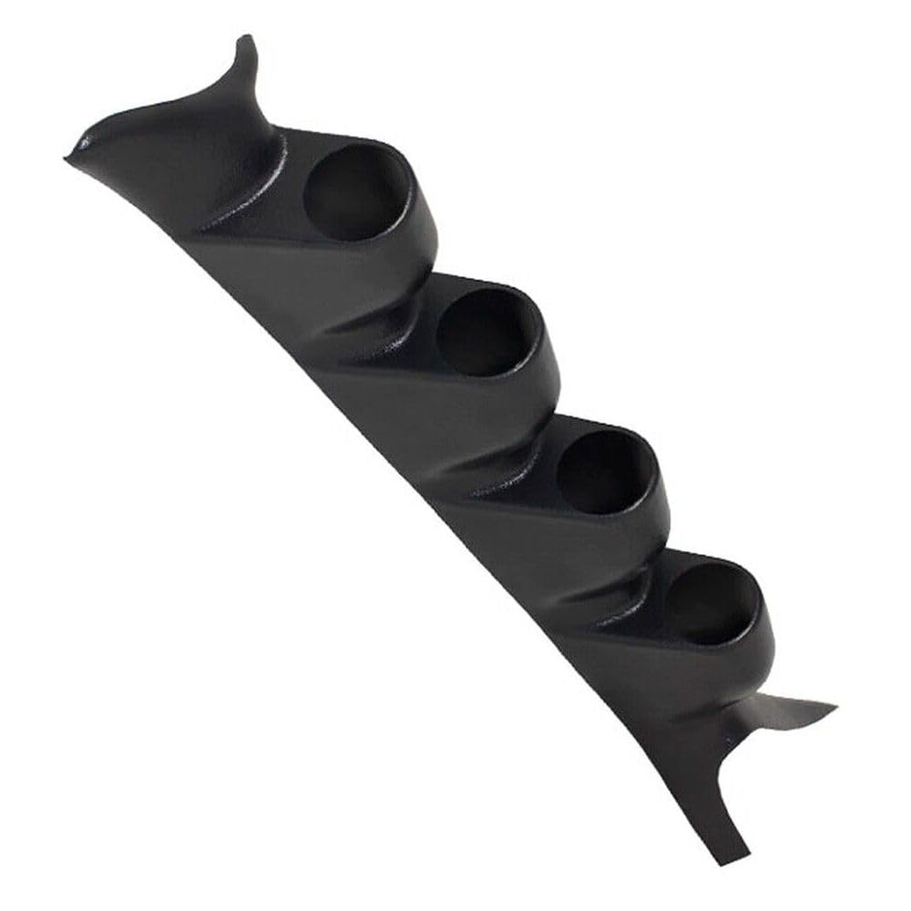 Hylorvin for Ford for Excursion 2000-2005 for F250 SuperDuty 1999-2007 for F350 SuperDuty 1999-2007 for F450 SuperDuty 1999-2007 Superduty Quad 4 Gauge Black a Pillar 52mm ABS Plastic