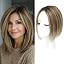 Medium Brown Mix Blonde with Dark Brown Root