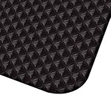Apache Mills Antifatigue Mat, Rubber, 3 ft. x 2 ft, 1 EA - 3913609002X3