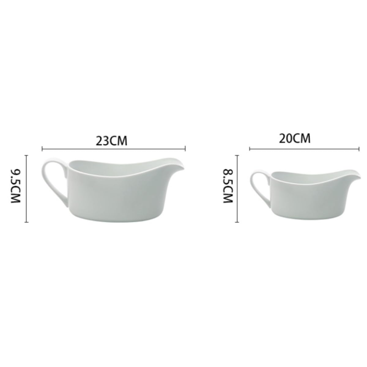 Salsiera Perfetta per Salse Secchiello for Salsa in Ceramica, Ristorante Occidentale, Secchio for for Bistecca, Pentola for, Salsiera Ristoranti E Feste(20x8.5cm)