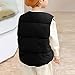 Puffer Vest for Girl Casual Loose Zip Up Padded Gilet Winter Quilted Jackets Fashion Outwear 2-10 Years