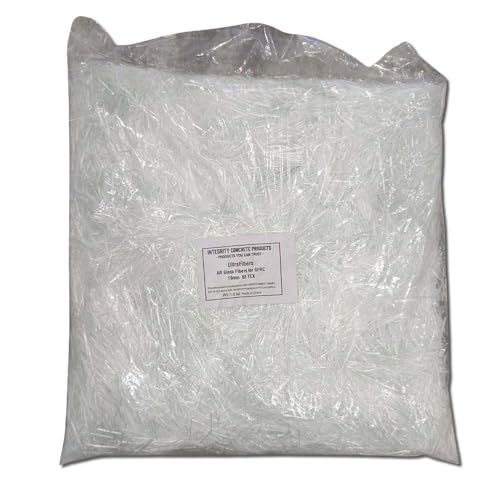 AR Fiberglass GFRC Concrete Mix Reinforcement for Cement Concrete Countertops, 3/4