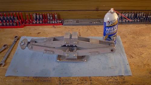 B’laster White Lithium Grease Spray – High-Performance Lithium Grease Spray – Helps Protect Against Moisture & Oxidation - Reduces Friction & Leaves a Durable Lubricating Layer – 11 oz (Case of 12)