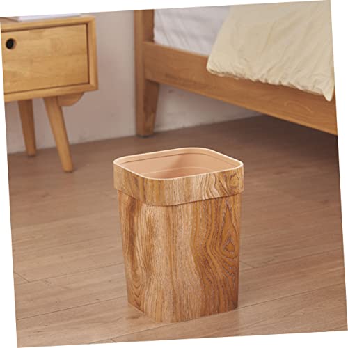 Bote de basura rectangular Chocolate 10L DOITOOL miniatura 6
