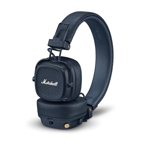 Marshall Major V Casque Bluetooth sans fil Bleu nuit