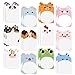 Yoosso 24 Pack Mini Notebooks Animal Designs For Birthday Party Bags, 5.5 X3.5inch Pocket Notebook School Leavers Gifts A6 Notepad Party Bag Fillers for Student