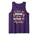 If Lost or Drunk Return to Wife Couples Funny Drinking Tank Top, Men, Purple, X-Large