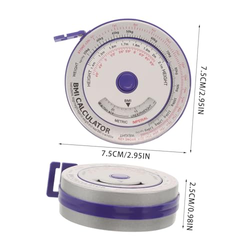Cinta Métrica Corporal Retráctil 2 Metros Uonlytech miniatura 3