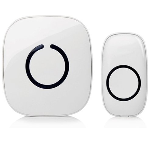 Skaize HX559 kit de timbre inalámbrico (impermeable, 52 melodías, de hasta 300 m de distancia)