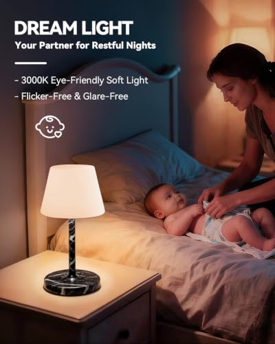 Image of SAIWEYA Outdoor Waterproof Shower Lamp, 5200mAh Rechargeable Bathroom Lamp