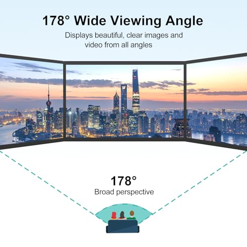 Image of Portable Monitor Touchscreen 15.6 inch 1080P FHD IPS, 10-Point Touch Travel Gaming Display with Dual Speakers & Kickstand, USB-C HDMI External Screen for Laptop, PS5, Switch (1080P Touch, 15.6Inch)