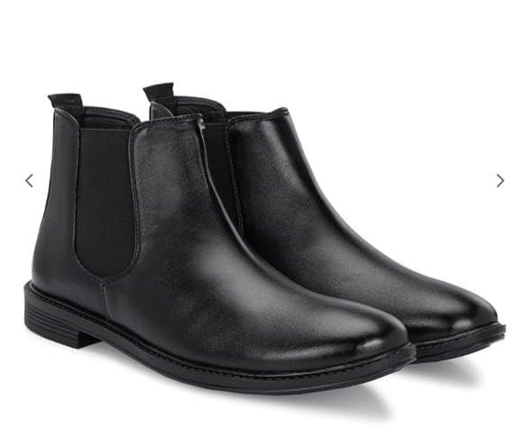 Men Casual Comfortable Chelsea Slip-On Outdoor Synthetic Leather