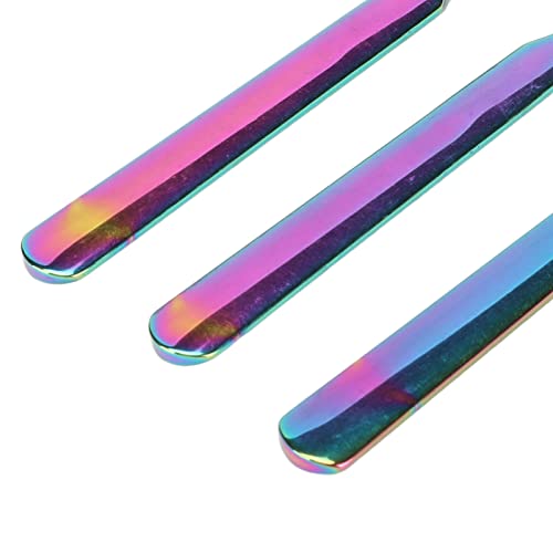 Kit Removedor de Cutícula 3 Peças, Empurrador de Pele Morta, Garfo para Remoção de Pele Morta, Empur