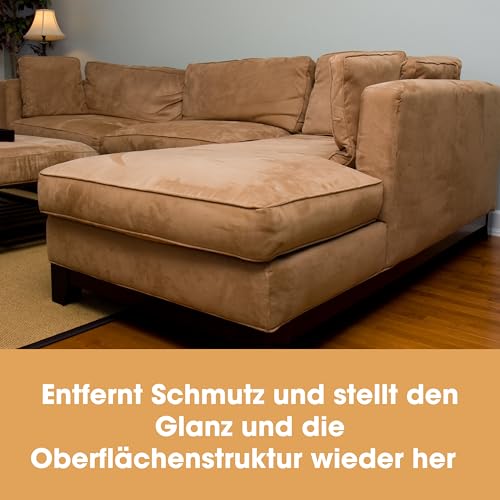 Wildlederbürste – Zur Reinigung von Wildlederschuhen, Taschen, Kleidung & Sofas. Entfernt sicher Schmutz & Dreck von Wildleder