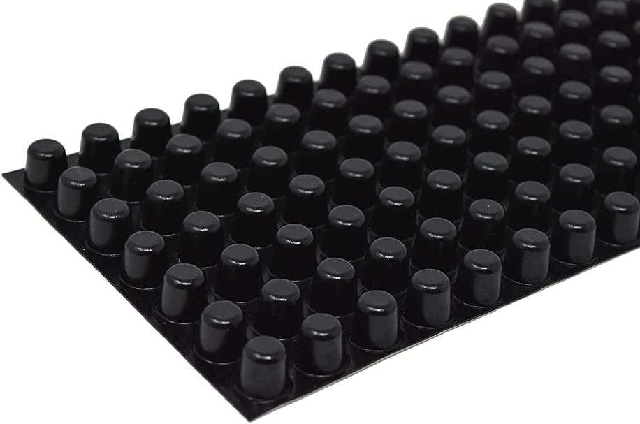 Bumper Specialties Self Adhesive Bumper Feet 0.718" x 0.600" (18.2mm x 15.2mm) Clear Cylindrical Polyurethane Pads for Industrial Surface Protection, 1,372 Pieces per Box, BS28