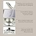 Martha Stewart Kingstree Large 2 Qt Stainless Steel Tea Kettle – Heavy Gauge Durable Whistling Tea Kettle for Stove Top, Easy Pour, Classic Design