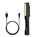 Price comparison product image Enjoydeal Rechargeable COB Work Light, Multifuntion Portable LED Inspection Lamp with Strongly Magnetic &Clip Hand-Free Pen Flashlight Torch Light for Car Repair,Camping, Hunting, Fishing, Black