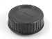 Produktbild vhbw Objektiv-Rückdeckel schwarz für Objektive der Kamera Nikon D3100, D3200, D3300, D3400, D4, D4s, D500, D5100, D5200, D5300 wie LF-4