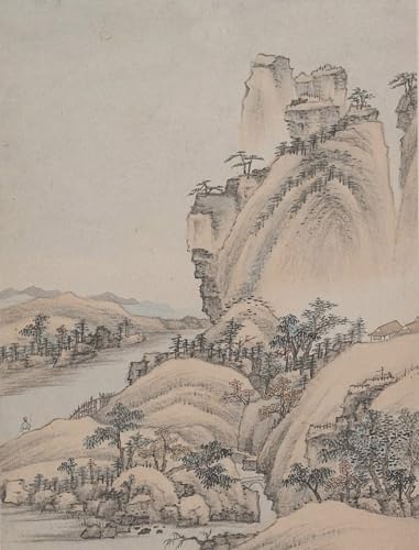 Impression d'affiches Xiao Yuncong paysages décoration murale grand format affiche toile 60x90cm
