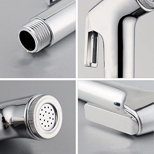 Image of BATH GURU Conti ABS Health Faucet for Bathroom Toilet, Pack of 2, Chrome