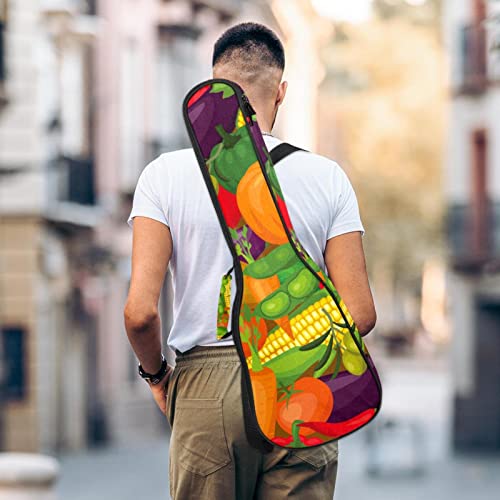 Housse pour ukulélé – Légumes colorés – Citrouille, maïs, pois, aubergine – 10 mm d’épaisseur – Rembourrage en éponge de… - Les Beatles, Paul McCartney, John Lennon, RIngo Starr, George Harrison Housse pour ukulélé - Légumes colorés - Citrouille, maïs, pois, aubergine - 10 mm d'épaisseur - Rembourrage en éponge de… – Image 6