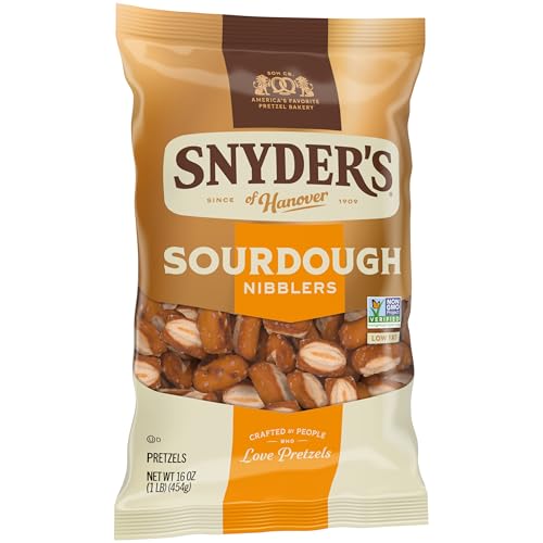 Snyder's of Hanover Sourdough Nibblers Pretzels, 16 Oz - image 7