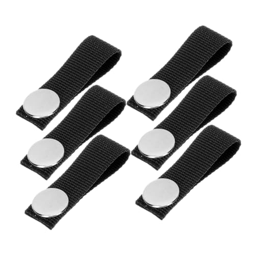 FIXOSHEE 3pairs Detachable Hockey Chin Strap for Helmet Replacement Single Snap Design Material for Players of All Ages