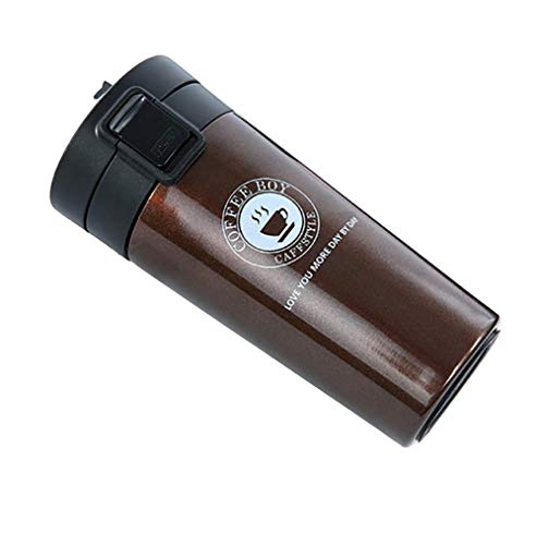 Bouteille isolée sous vide double paroi étanche en inox