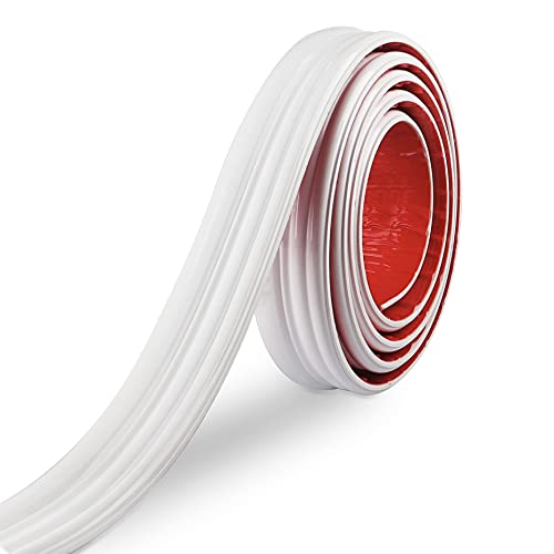Interior Ovation Peel And Stick Molding - Flexible Molding Trim (9.8Ft Long) - Mirror Trim - Glossy Wall Trim For Home Decor - Crown Molding - Home Decorative Border For Home #TOP4